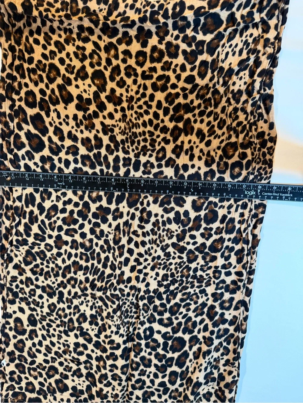 Apt 9 Leopard Print Fringe scarf- Brown/Black